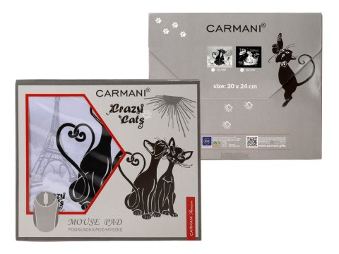 CARM. 022-0560 PODKŁADKA POD MYSZ KOCI ŚWIAT