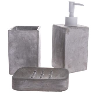DS LIF001 CERAMICZNY ZESTAW ŁAZIENKOWY SZARY