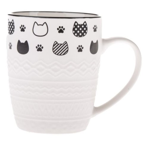 DS SAL6315 KUBEK 380ML PORCELANA MATOWY KOTY