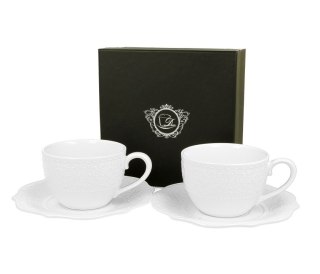DUO KPL 2 FILIŻANEK 210ML ZE SPODKAMI ALICE