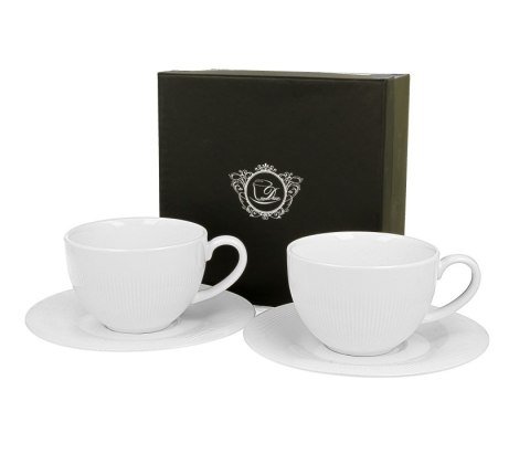 DUO KPL 2 FILIŻANEK 240ML ZE SPODKAMI RAPHAEL