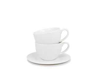 DUO KPL 2 FILIŻANEK 240ML ZE SPODKAMI RAPHAEL