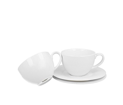 DUO KPL 2 FILIŻANEK 240ML ZE SPODKAMI RAPHAEL