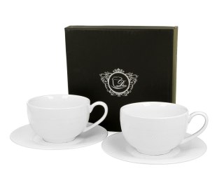 DUO KPL 2 FILIŻANEK 250ML ZE SPODKAMI DIAMOND