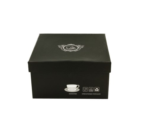 DUO KPL 2 FILIŻANEK 250ML ZE SPODKAMI DIAMOND