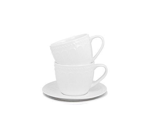 DUO KPL 2 FILIŻANEK 260ML ZE SPODKAMI TWILIGHT