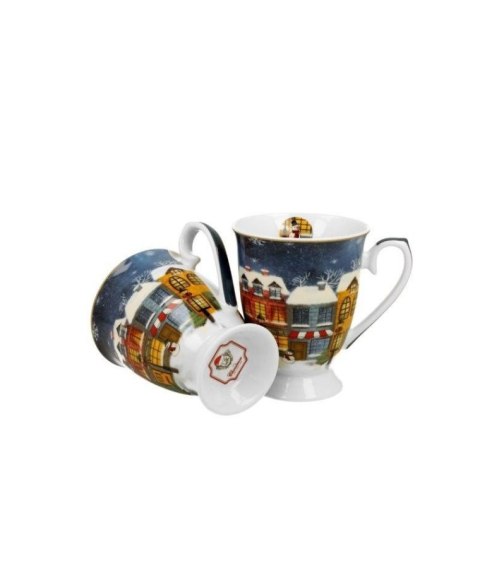 DUO KPL 2 KUBKI ROYAL CHRISTMAS CITY