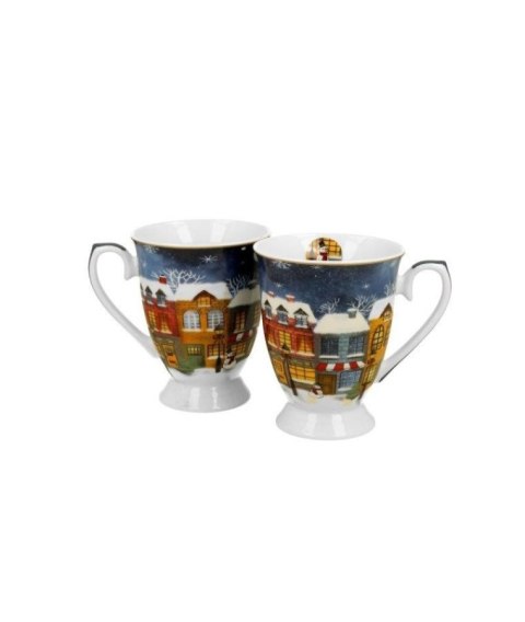 DUO KPL 2 KUBKI ROYAL CHRISTMAS CITY