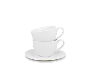 DUO KPL 6 FILIŻANEK 240ML ZE SPODKAMI RAPHAEL 0486