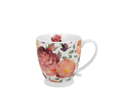DUO KUBEK NA STOPCE SPRING ROSES WHITE K.9961