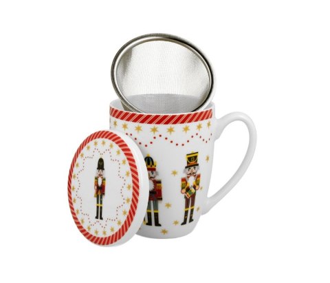 DUO KUBEK ZAPARZACZ CHRISTMAS NUTCRACKER