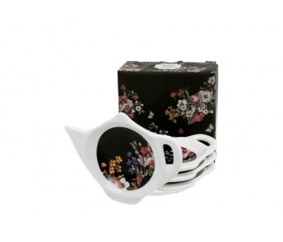 DUO ZESTAW 4 PODSTAWEK VINTAGE FLOWERS K.0709