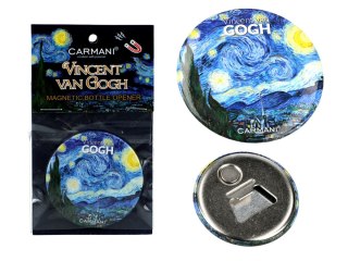 H. 125-2002 OTWIERACZ Z MAGNESEM VAN GOGH GWIAŹDZ.