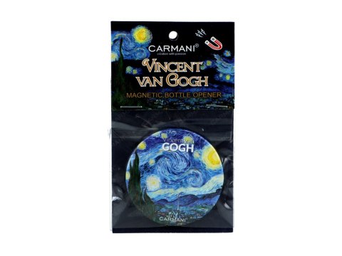 H. 125-2002 OTWIERACZ Z MAGNESEM VAN GOGH GWIAŹDZ.