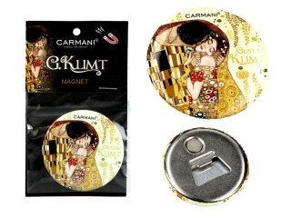 H. 125-2012 OTWIERACZ Z MAGNESEM KLIMT POCAŁUNEK