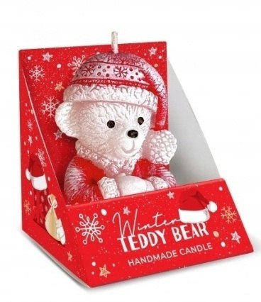 MX BB3829-SW Świeca FIGURKA WINTER TEDDY BEAR