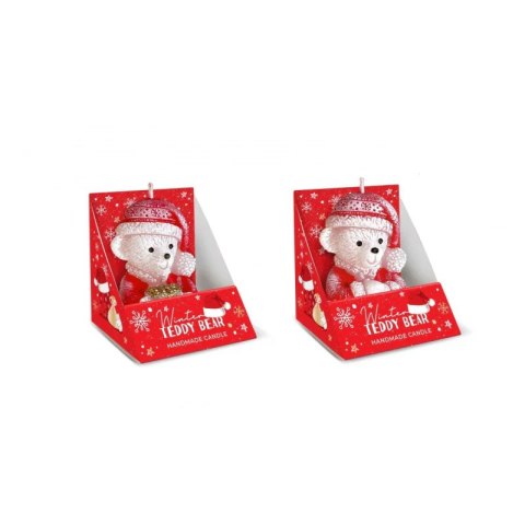 MX BB3829-SW Świeca FIGURKA WINTER TEDDY BEAR
