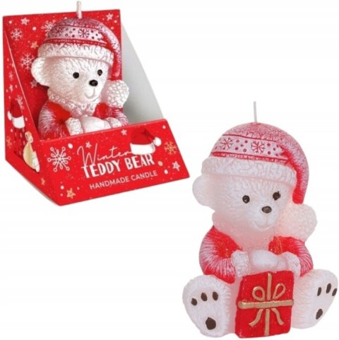 MX BB3829-SW Świeca FIGURKA WINTER TEDDY BEAR