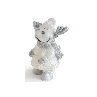 MX BC3520-SW Świeca FIGURKA ŁOŚ 10x13cm SREBRNE