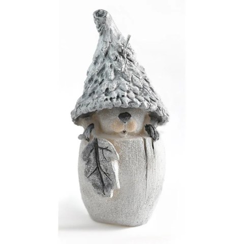 MX BC6589-SW Świeca FIGURKA SKRZAT 6x6x16cm SREBR