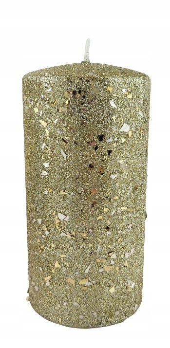 MX BC9035-SW Świeca GLAMOUR NEW WALEC ŚREDNI ZŁOTA