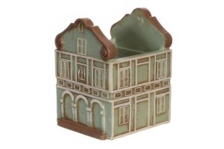 33480 Osłonka domek Curacao O8,6x8/H10,5cm morski