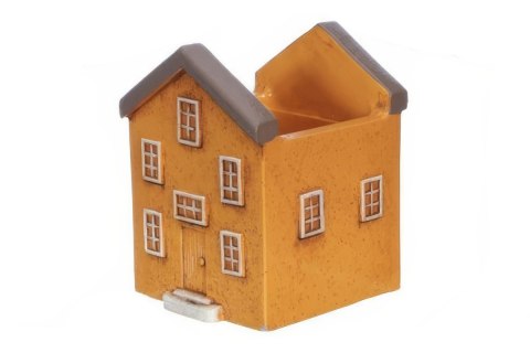 33480 Osłonka domek Curacao O8,6x8/H10,5cm pomarań