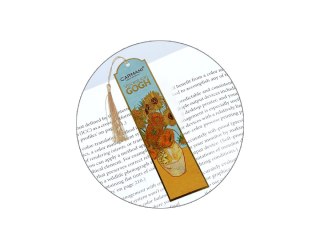 CARM. 013-5002 ZAKŁADKA DO KSIĄŻKI VAN GOGH SŁONEC