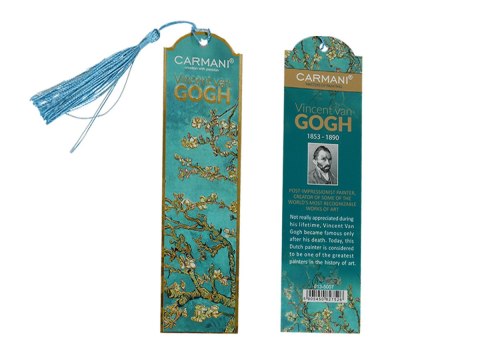 CARM. 013-5007 ZAKŁADKA DO KSIĄŻKI VAN GOGH MIGDAŁ