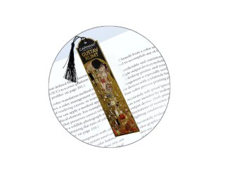 CARM. 013-5030 ZAKŁADKA DO KSIĄŻKI KLIMT POCAŁUNEK
