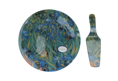 CARM. 198-1226 TALERZ DEKOR. ŁOPATKA VAN GOGH IRYS
