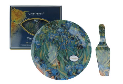 CARM. 198-1226 TALERZ DEKOR. ŁOPATKA VAN GOGH IRYS