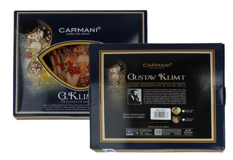 CARM. 198-1403 TALERZ DEKOR. KLIMT SERCE
