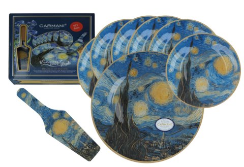 CARM. 198-7551 KPL PATERA + 6 TALERZY VAN GOGH NOC