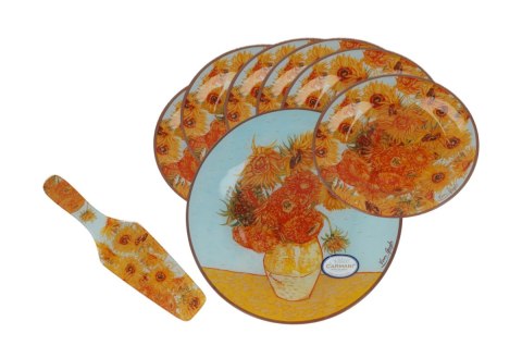 CARM. 198-7552 KPL PATERA + 6 TALERZY VAN GOGH SŁO