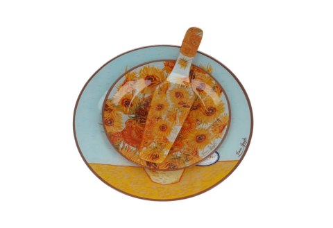 CARM. 198-7552 KPL PATERA + 6 TALERZY VAN GOGH SŁO