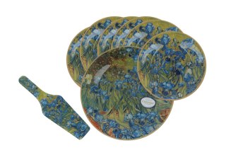 CARM. 198-7553 KPL PATERA + 6 TALERZY VAN GOGH IRY