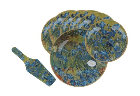 CARM. 198-7553 KPL PATERA + 6 TALERZY VAN GOGH IRY