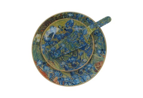 CARM. 198-7553 KPL PATERA + 6 TALERZY VAN GOGH IRY