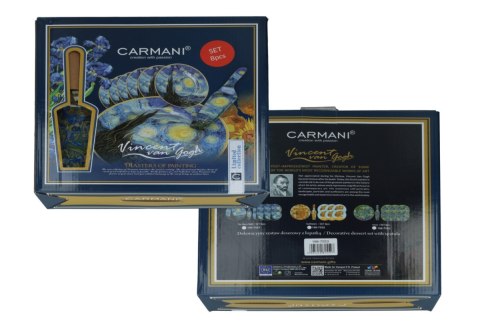 CARM. 198-7553 KPL PATERA + 6 TALERZY VAN GOGH IRY