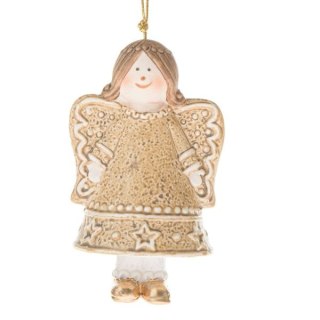 DS FUD22048 PORCELANOWY DZWONEK ANIOŁ
