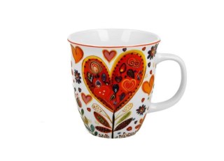DUO KUBEK 650ML KOLOROWE SERCA 4 K.1604