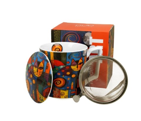 DUO KUBEK ZAPARZACZ MODERN CAT K.4576