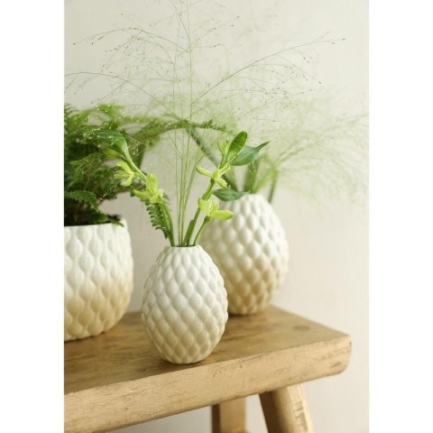 38358 BUBBLES WAZON 11,5xh15cm KREMOWY