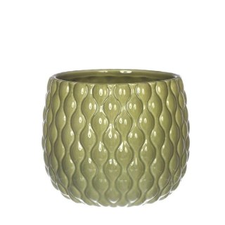 38364 BUBBLES OSŁONKA 13,5xh11cm ZIELONA II GATUNE