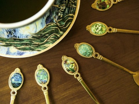 CARM. 103-8020 KPL 6 ŁYŻECZEK VAN GOGH MIX