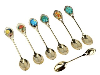 CARM. 103-8022 KPL 6 ŁYŻECZEK VAN GOGH MIX