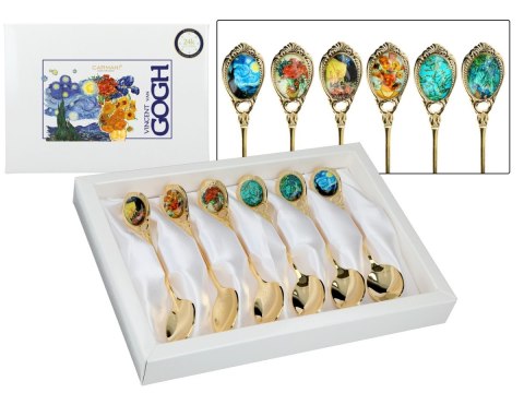 CARM. 103-8022 KPL 6 ŁYŻECZEK VAN GOGH MIX