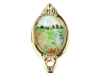 CARM. 103-8135 ŁYŻECZKA DO CUKRU MONET POLE MAKÓW