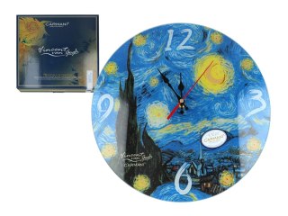 CARM. ZEGAR ŚCIENNY VAN GOGH NOC 198-9905